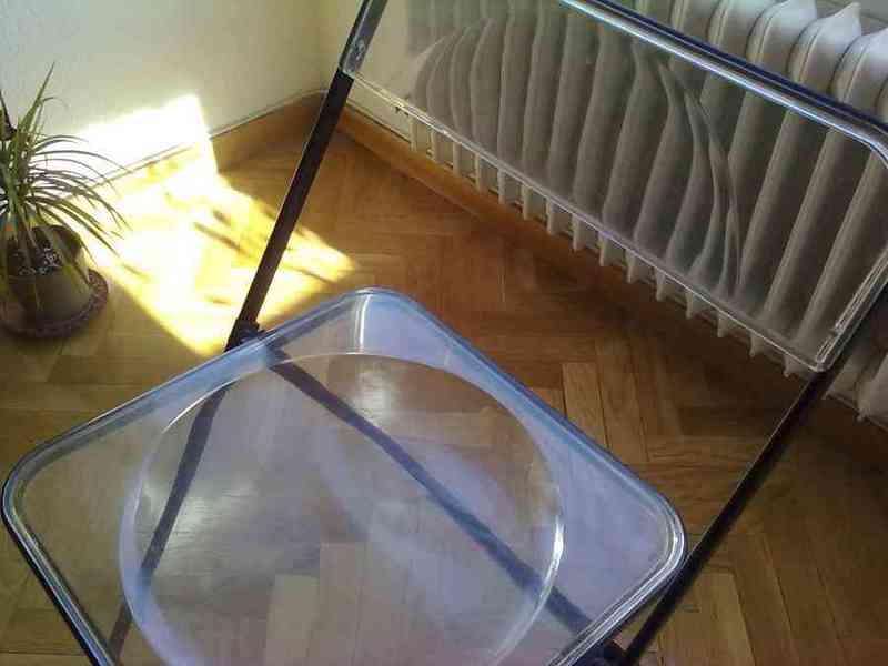 Silla plegable metacrilato