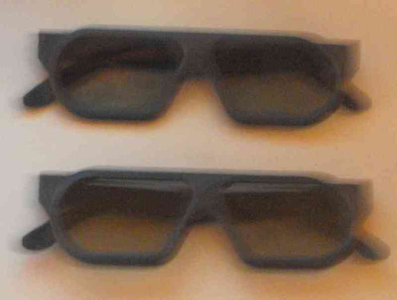 2 gafas cine 3d(payolover)