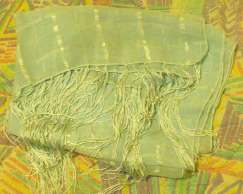 Pañuelo foulard celeste(gemma2772)