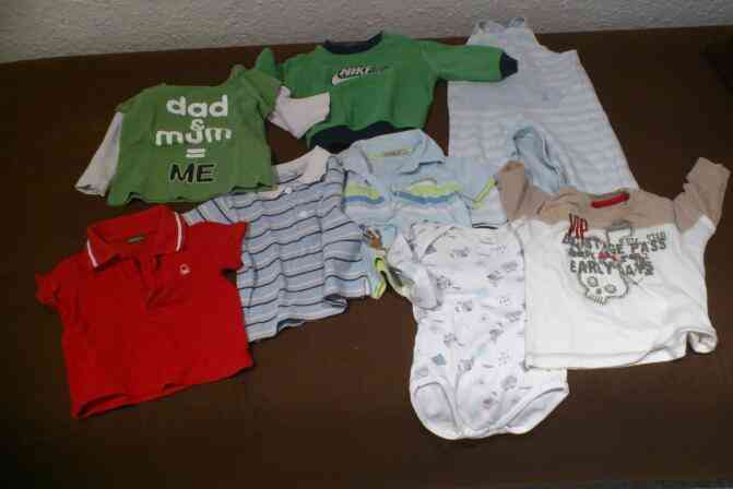 Camisas para bebé de 6 meses(sandra33)