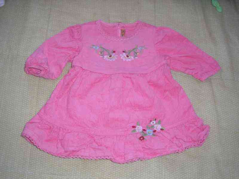 Vestido pana talla 3 meses