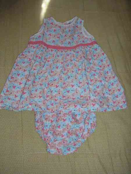 Vestido con culotte a juego