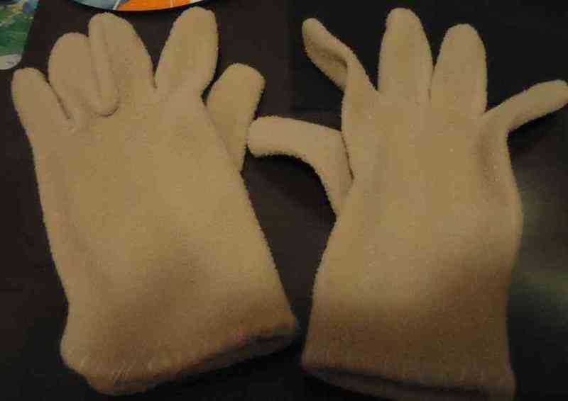 Guantes franela(nuriaben)