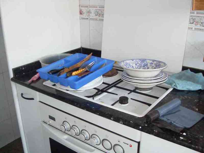 Platos distintos tamaños.