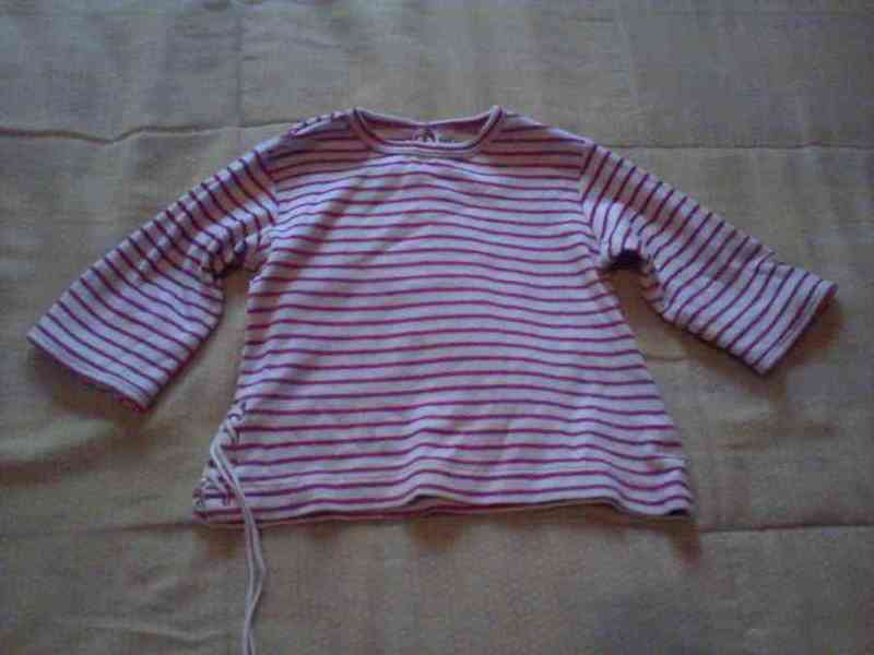 Camiseta rayas talla 12 meses niña