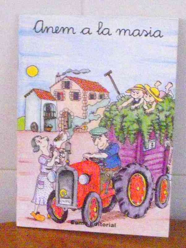 Libro infantil anem a la masia-sandra33