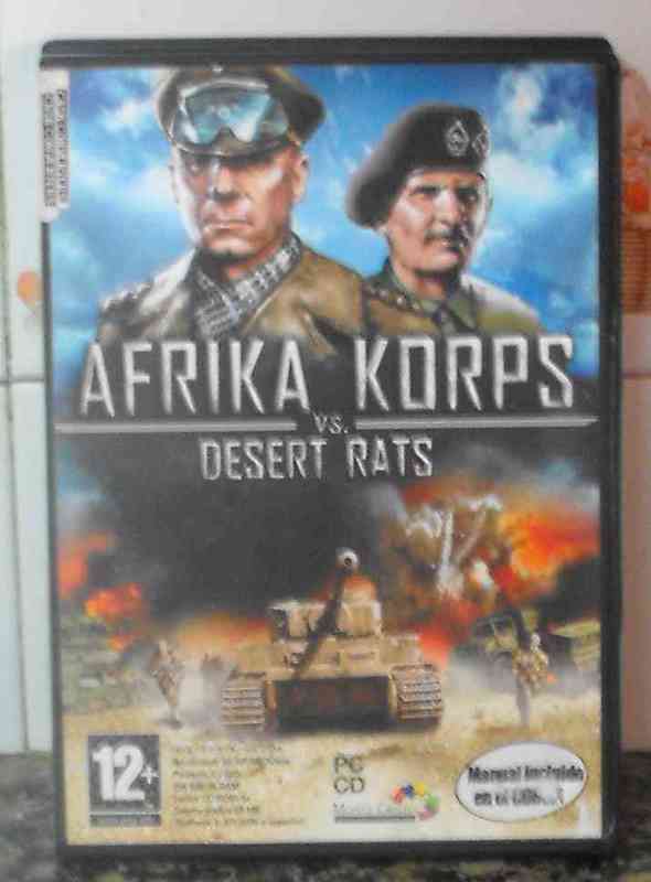 Juego para pc, afrika korps vs desert rats