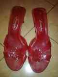 Sandallas rojas