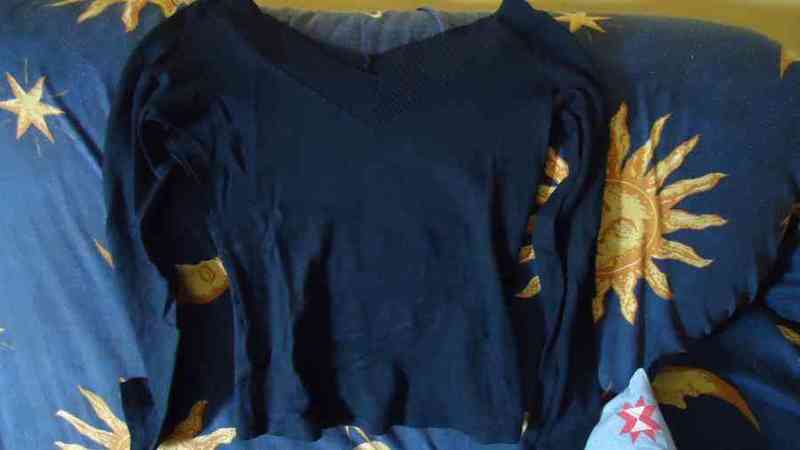 Sueter zara  pico t-s/m(albacan)