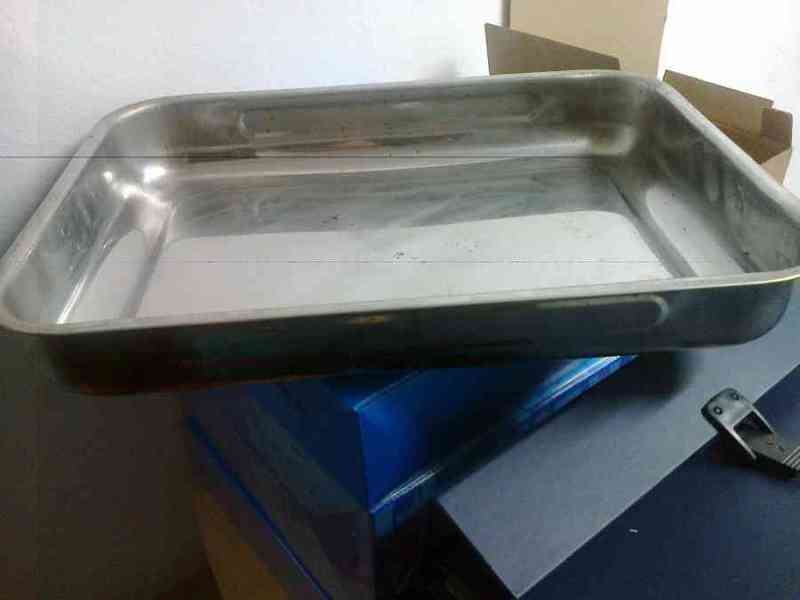 Bandeja horno acero inox (parrufa)