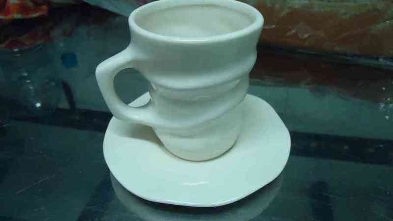 Taza con plato(leojanni)