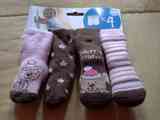 4 pares de calcetines niña 6-9 meses