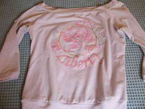 Camisa rosa de chica