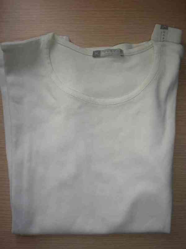 Camiseta blanca manga corta talla 16 años