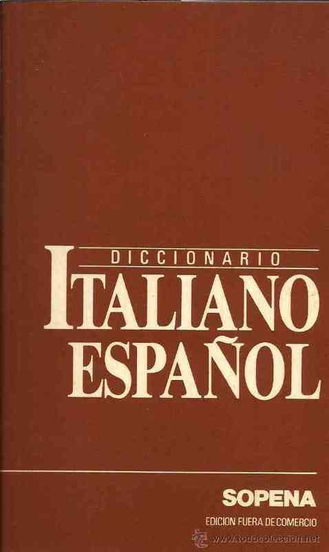 Diccionario italiano-español(una)