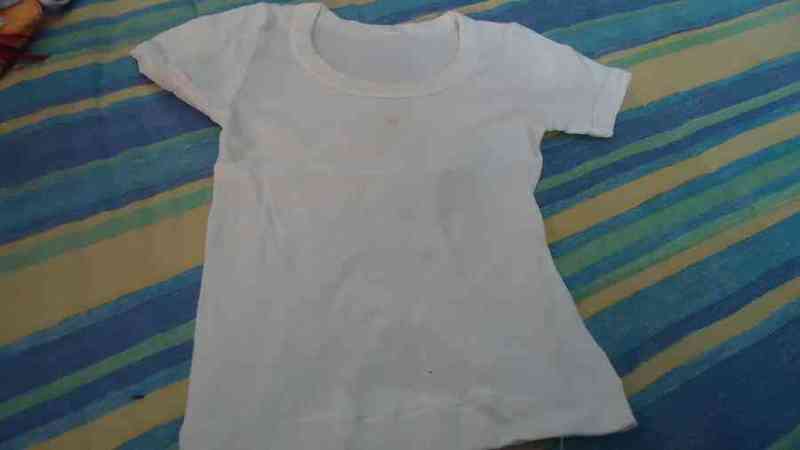 Camiseta manga corta bebe t-6-9 meses(cr7)