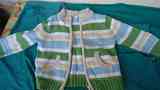 Chaqueta bebe rayas t-9 meses(sandria822)