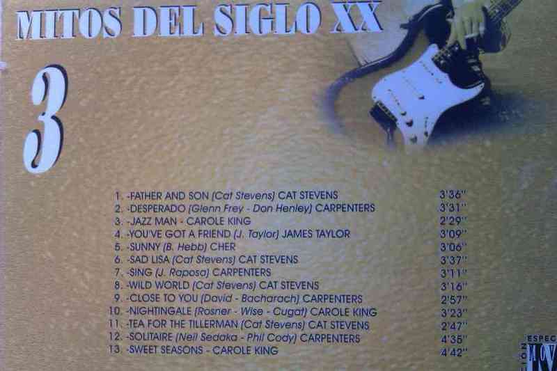 Cd orginal mitos s.xx