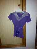 Camiseta morada