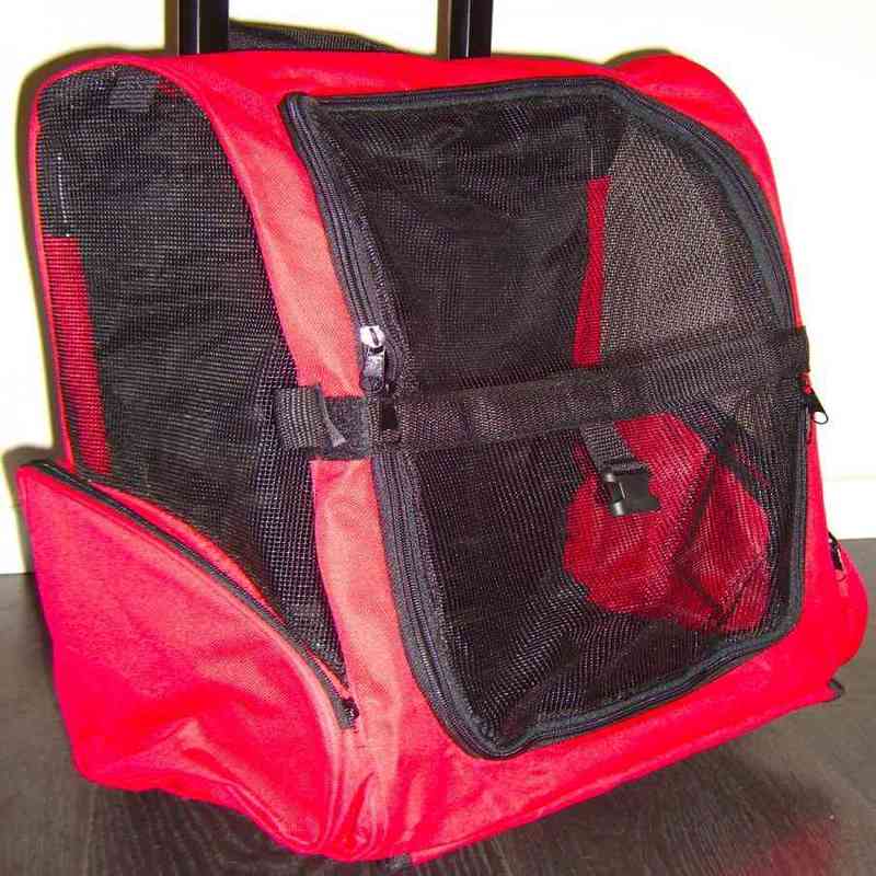 Mochila-transportín para perro pequeño o gato