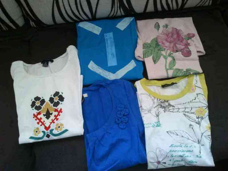 Talla m/l camisetas manga corta y tirantes