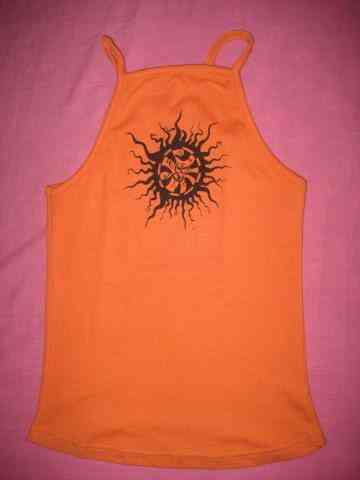 Camiseta naranja