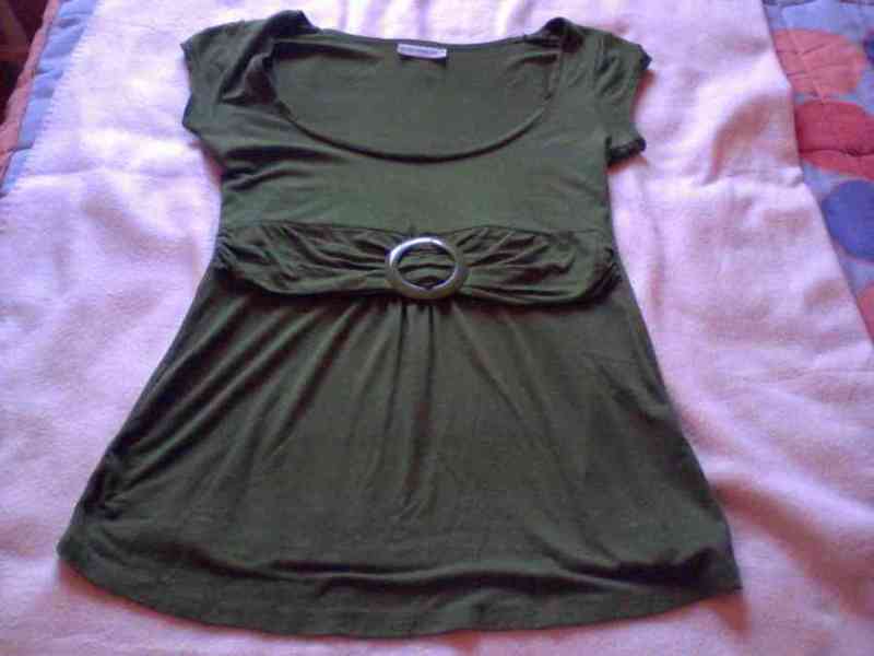 Camiseta verde talla m-l