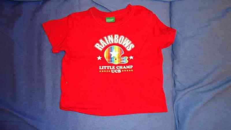 Camiseta roja  bebe t- 9 meses(katy35)