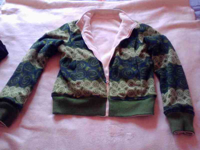 Chaqueta polar resersible