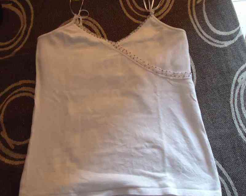 Camiseta blanca t-s/m(alba)