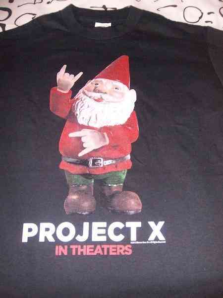 Camiseta merchandising project x
