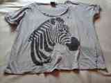 Camiseta cebra talla xl