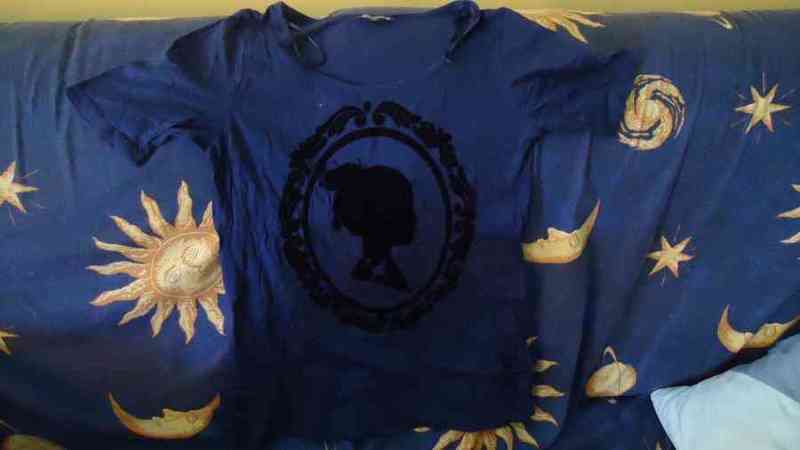 Camiseta azul t-s(alba)