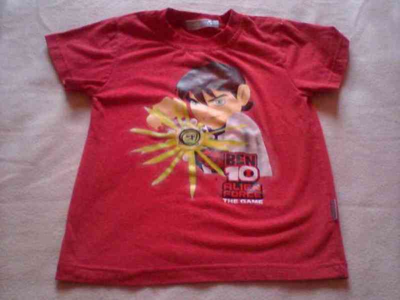 Camiseta "ben 10" talla 8 años