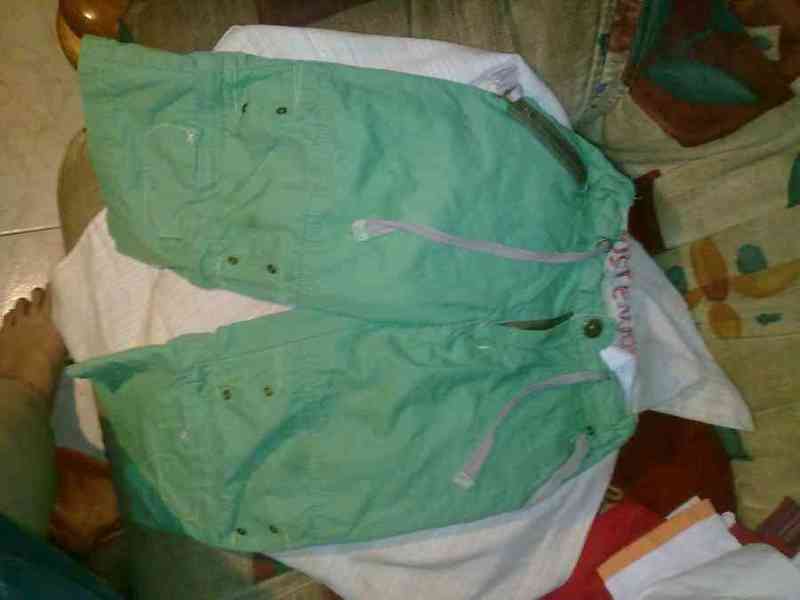 Pantalon pirata verde nińo 4 ańos lairene