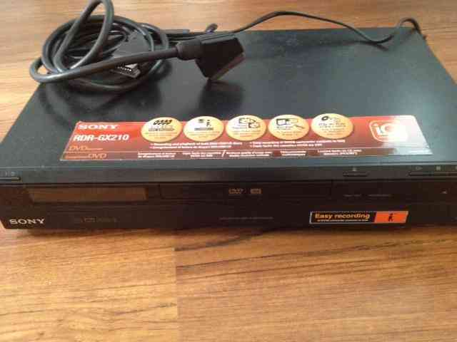 Dvd grabador sony