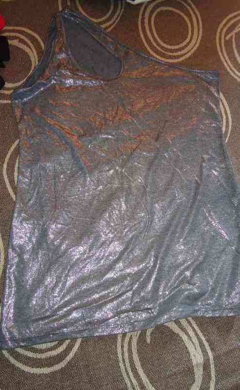 Camiseta gris-plata t-m(albacan)