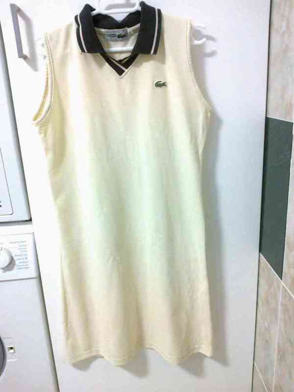 Vestido lacoste. (albacan)