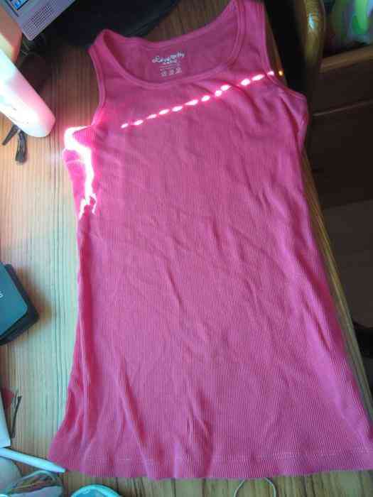 Camiseta de tirantes rosa talla 42