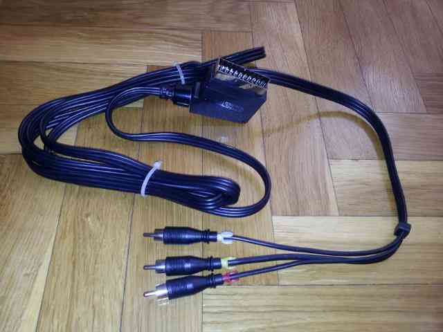 Cable audio-video con euroconector scart 