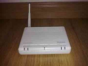 Regalo router adsl telefónica