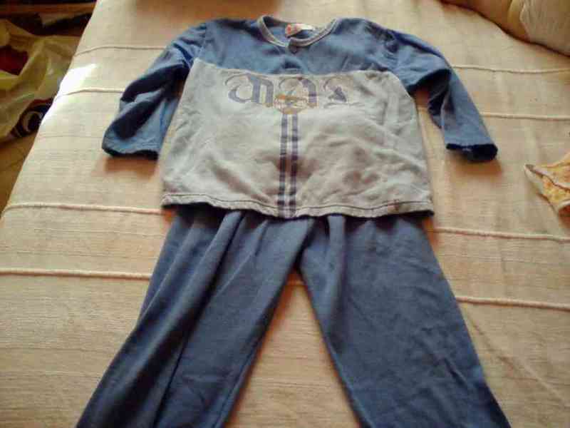 Pijama de niño talla 10