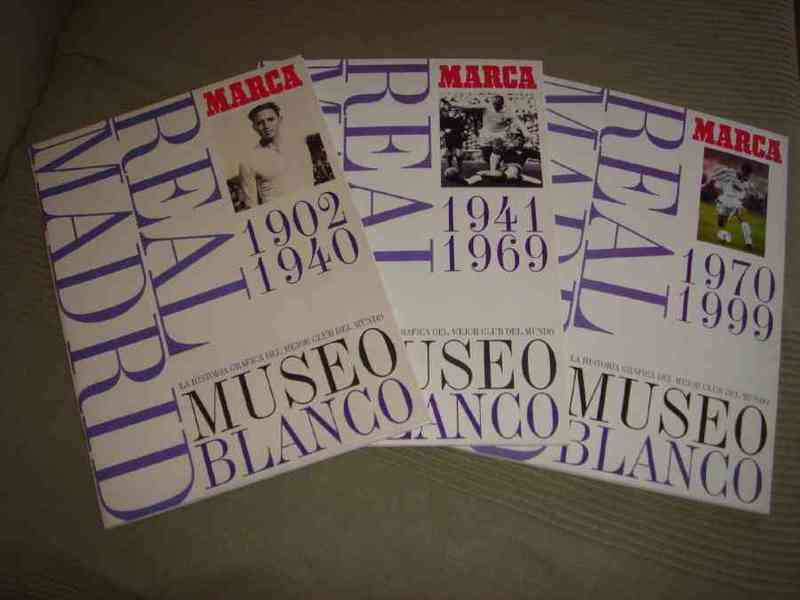 Revistas museo blanco real madrid