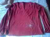 Camiseta roja talla xl