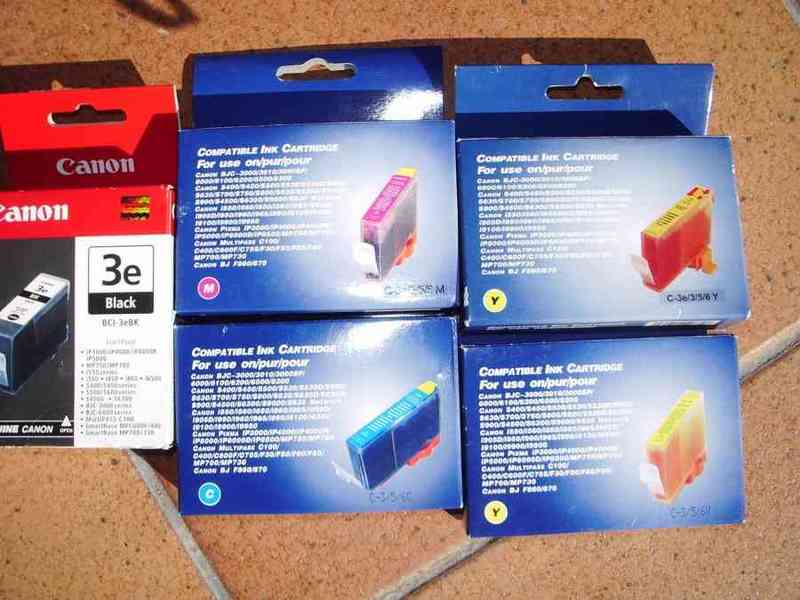 Cartuchos tinta impresora canon