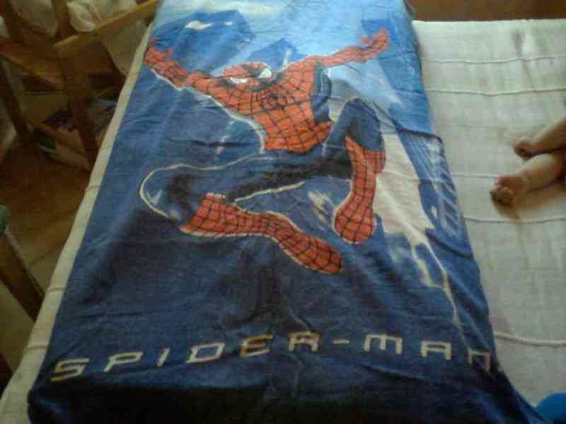 Toalla de playa de spiderman