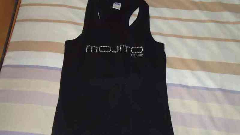 Camiseta negra t-s(albacan)