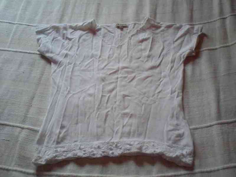 Blusa blanca talla sg