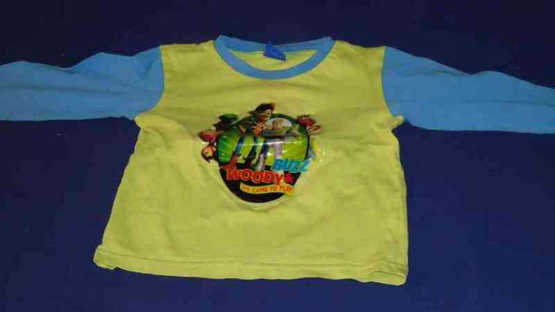 Camiseta bebe t-12-18 meses(misto)