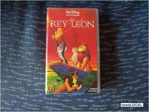 Video del rey leon 1 vhs